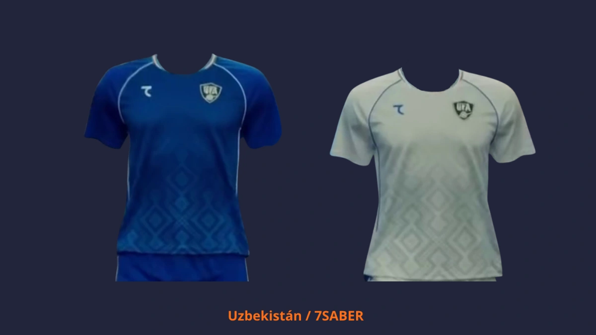 Equipaciones Uzbekistán. CDA