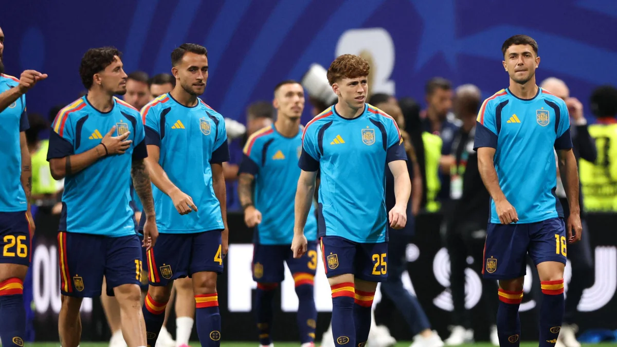 Jugadores de España en el Mundial.