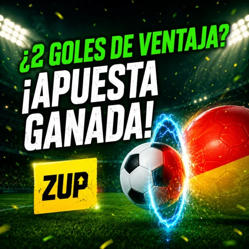 2UP de Solcasino: Cobra tu apuesta antes si tu equipo se adelanta por dos goles