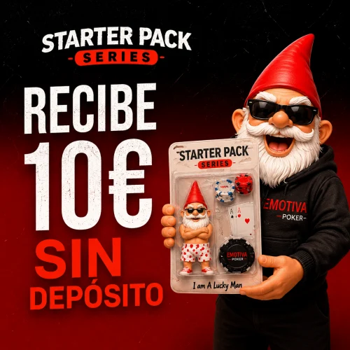 Starter Pack de EmotivaPoker: 10€ en tickets gratis para nuevos jugadores