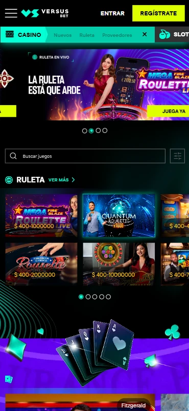 juegos live casino versusbet.mx ruleta blackjack cartas shows
