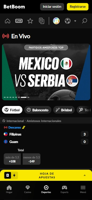 betboom.mx sitio de apuestas en linea mexico 100% legal segob