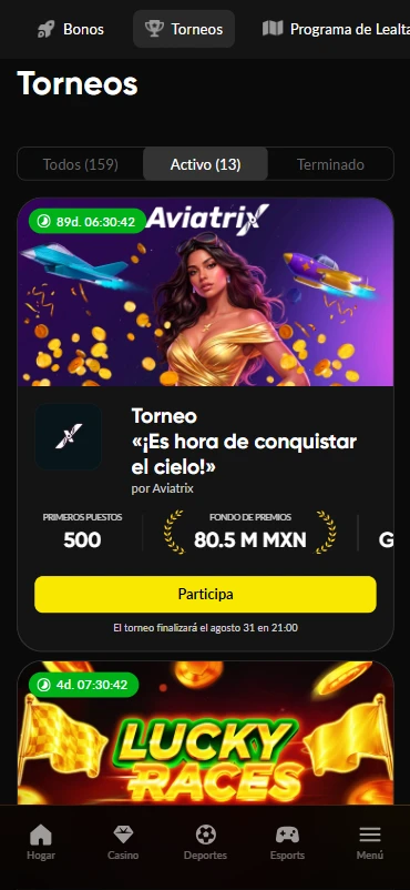 torneos betboom.mx casino programa vip
