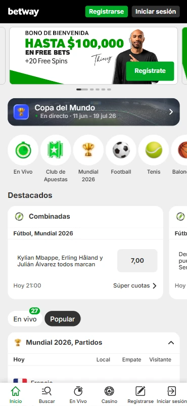 sitio de apuestas en linea betway chile