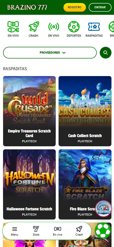rasca y gana raspaditas brazino777.mx
