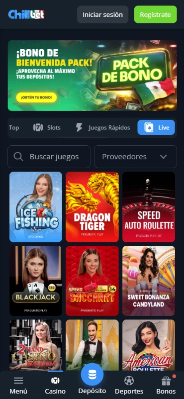 juegos de casino en vivo chillbet ruleta blackjack tv shows
