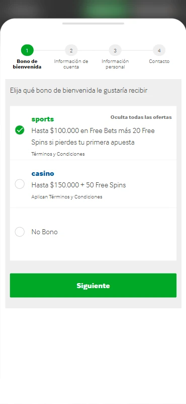 bono apuestas o bono casino alta nuevos jugadores betway chile