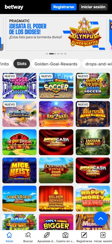 juegos tragaperras betway casino en linea chile jackpots megaways
