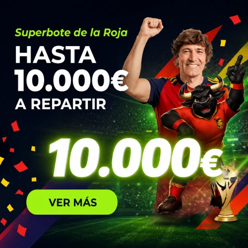 Super Bote de La Roja: ¡hasta 10.000€ en premios!