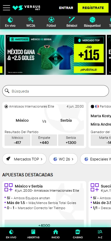apuestas en línea versusbet mexico autorizada segob grupo orenes
