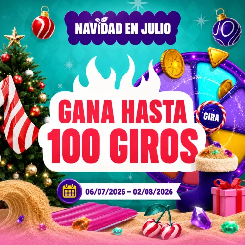 Navidad en Julio: Completa Umo Retos y gana giros en Spinumo