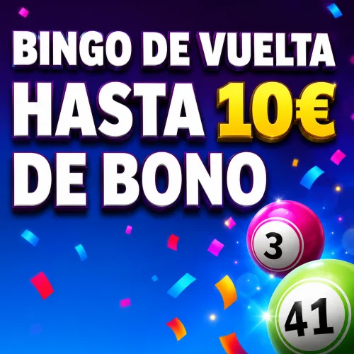 10% de cashback cada miércoles en YoBingo