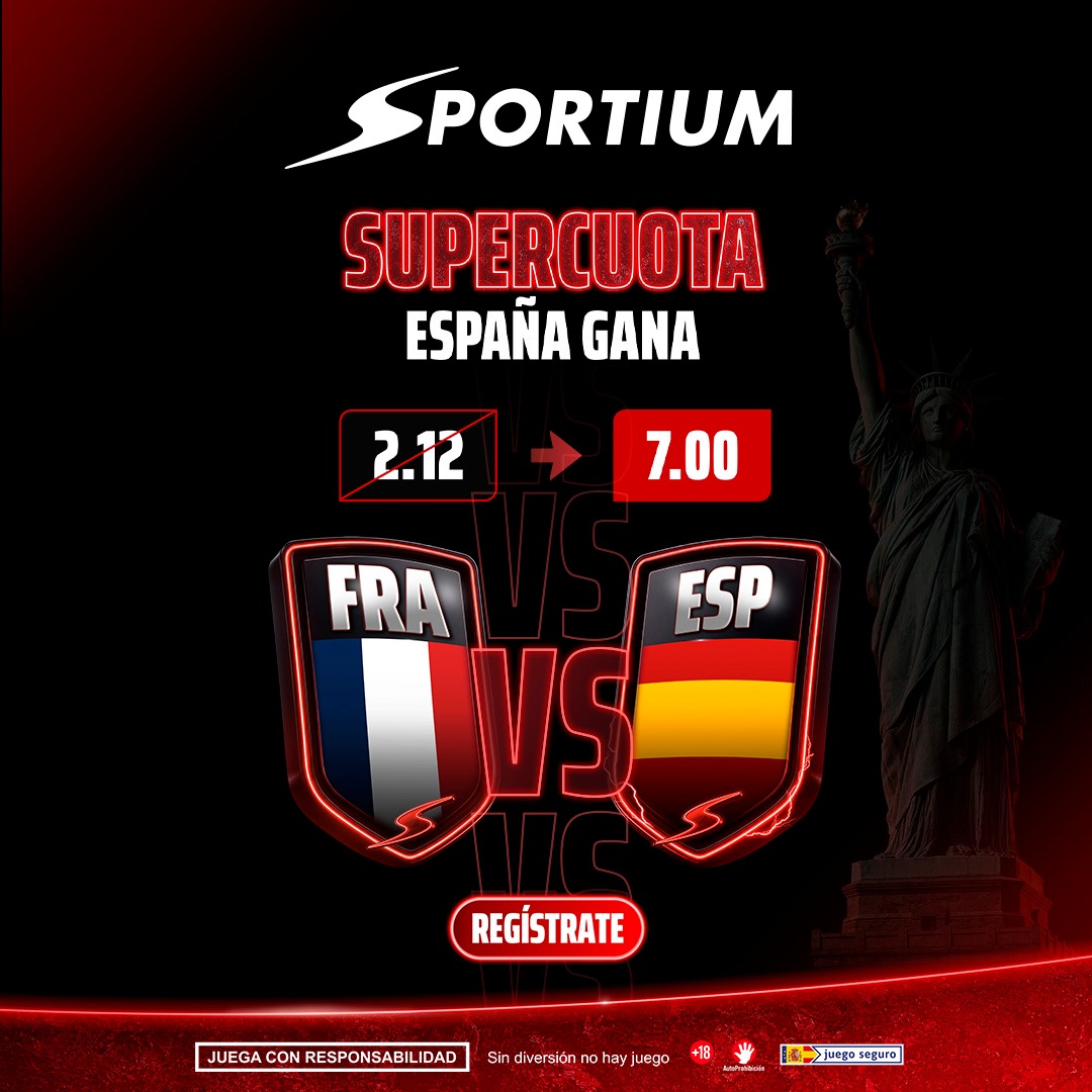 SUPERCUOTA FRANCIA-ESPAÑA: Gana España @ 7.00