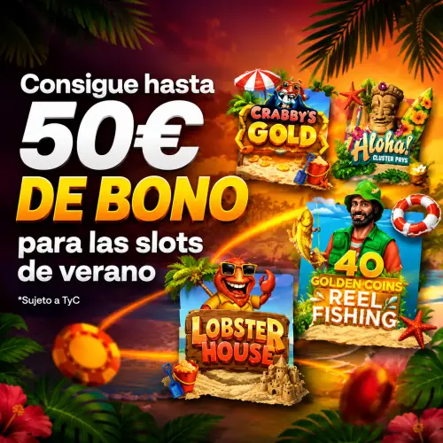 Bono semanal del 100% hasta 50€ para slots en Tikitaka Play