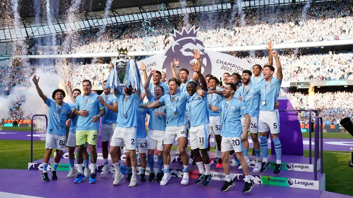 El Manchester City campeón de la Premier 23-24.